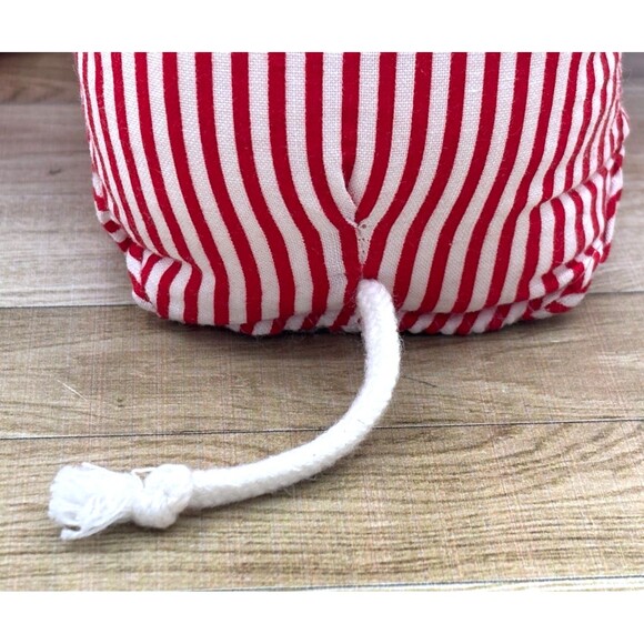 Vintage Eden Toys Red & White Striped Plush Mouse 18″ Soft Toy 1980-90s USA Made - Picture 9 of 15